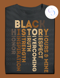 Black History Is Ours Design