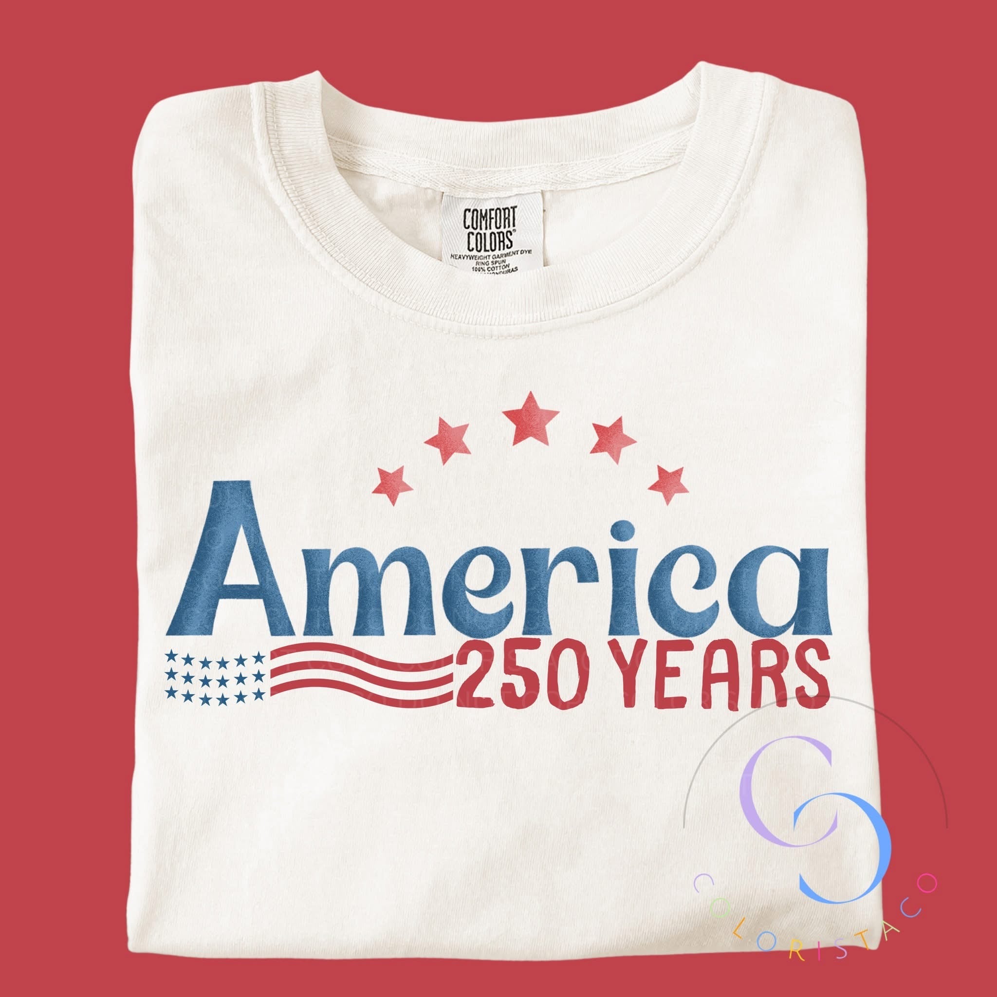 Vintage 250 Years of America Tee