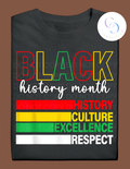 Black History Month Outline Design