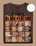 I am Black History Grid Design