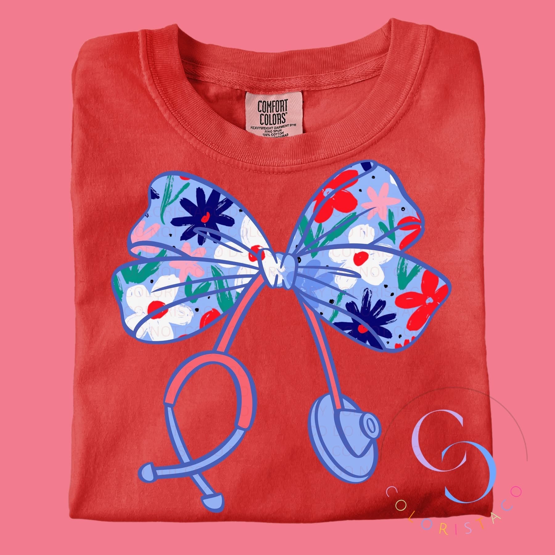 Patriotic Stethoscope Tee