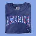 Floral America Tee