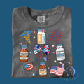 Red White & Meds Tee