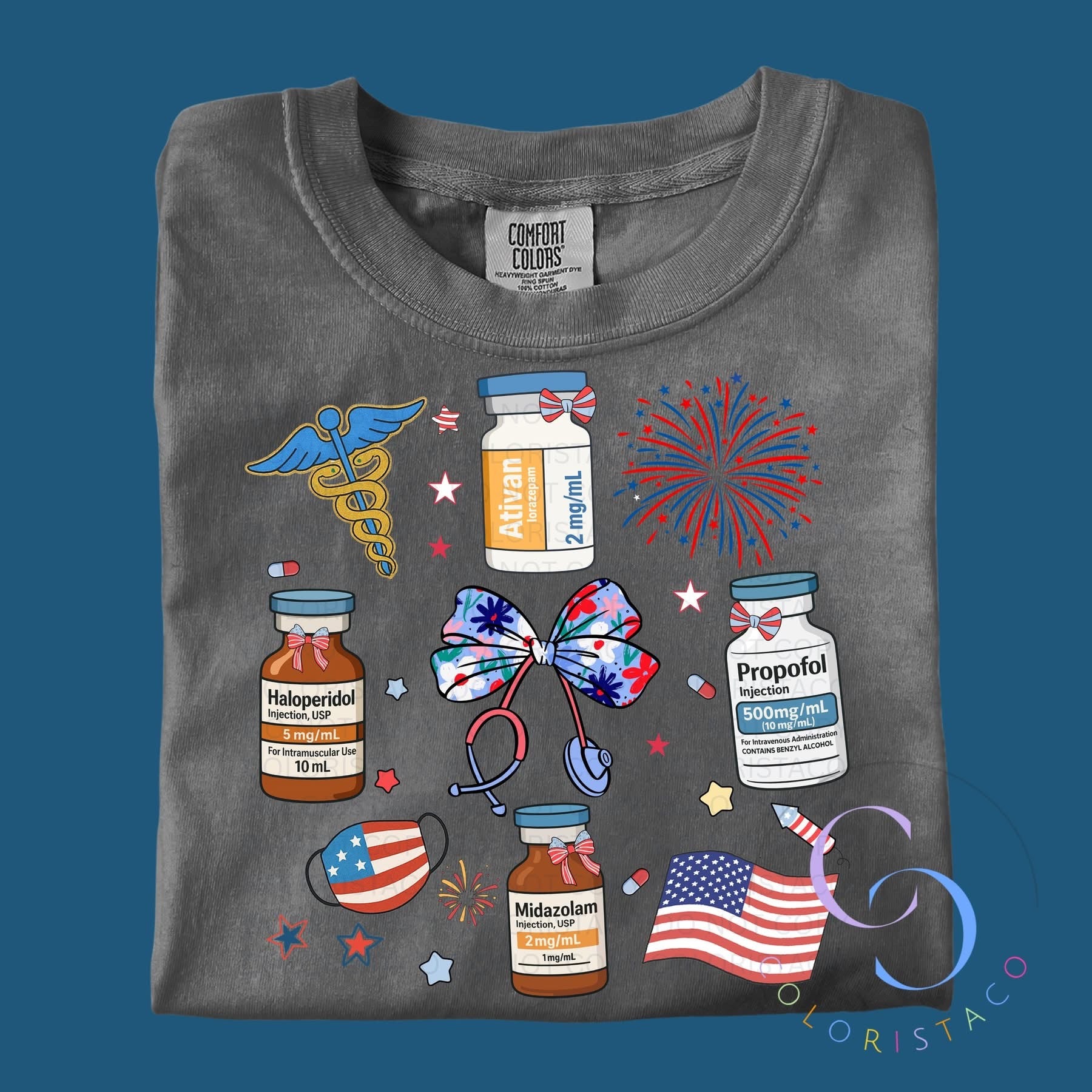 Red White & Meds Tee