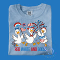 Red White & Goose Tee