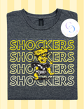 Shockers Game Day - Outline Repeat Tee