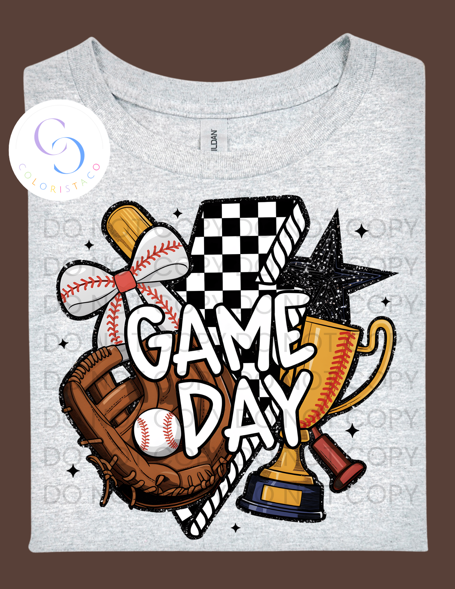 Baseball Icon Collage Design