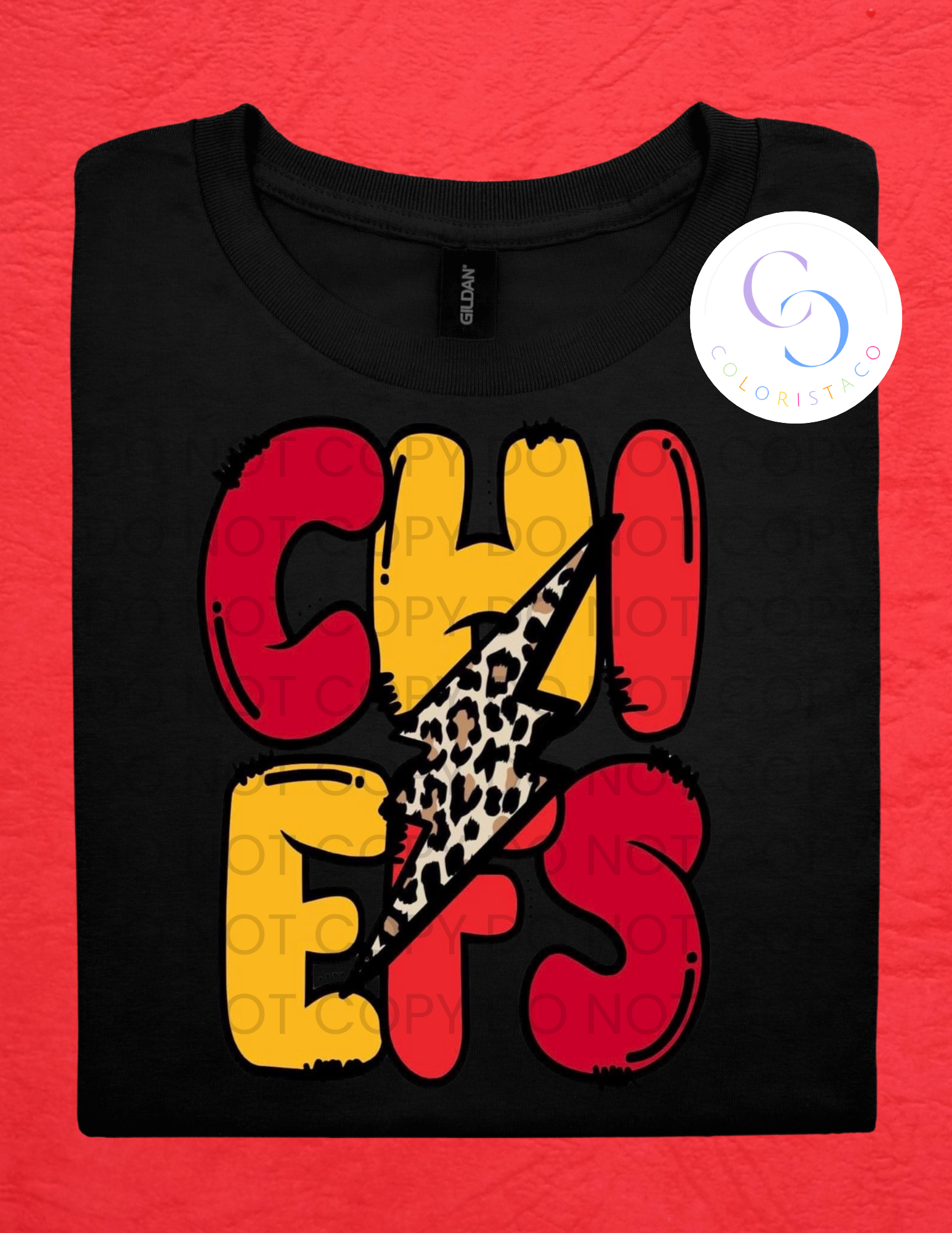 KC Cheeta Bolt Tee