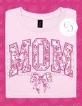 Pink Coquette Mama Bow Design