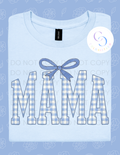 Blue Coquette Mama Design