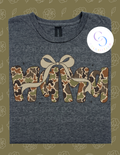 Camo Bow Mama Tee