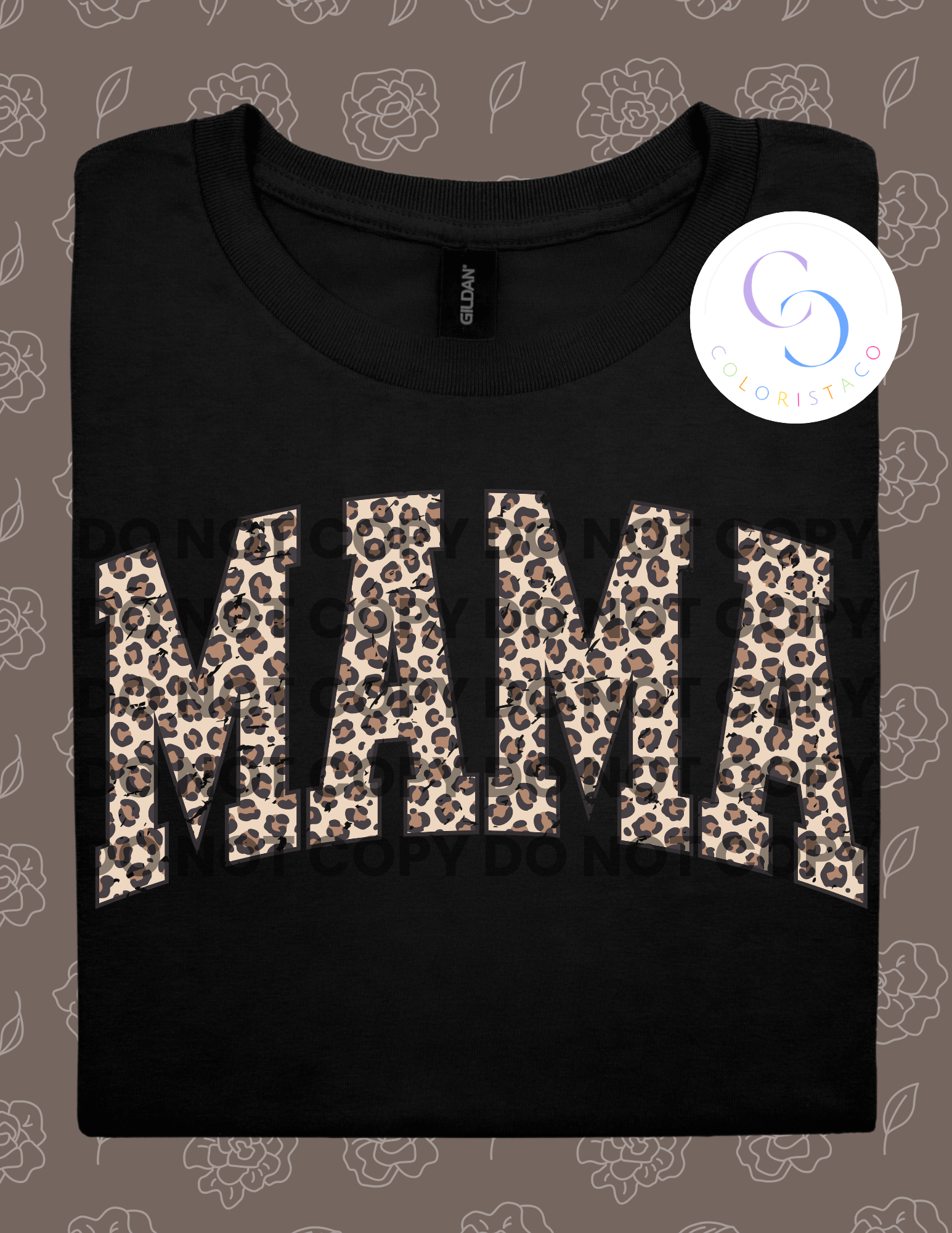 Cheeta Print Mama Design