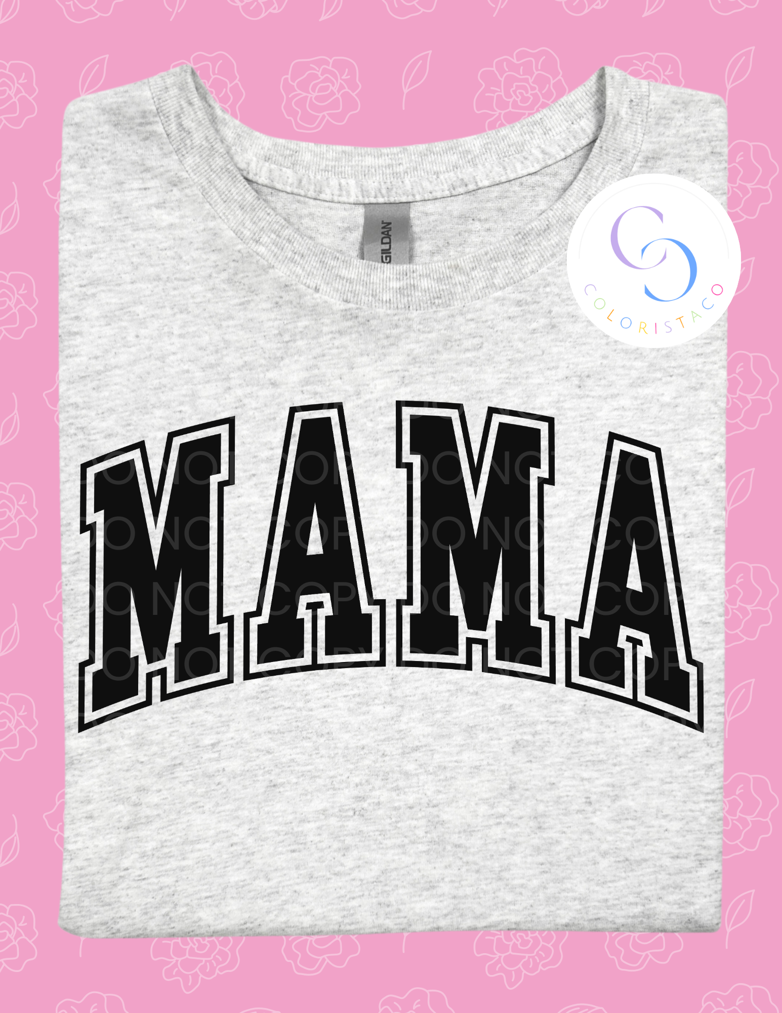 Varsity Letter Mama Design