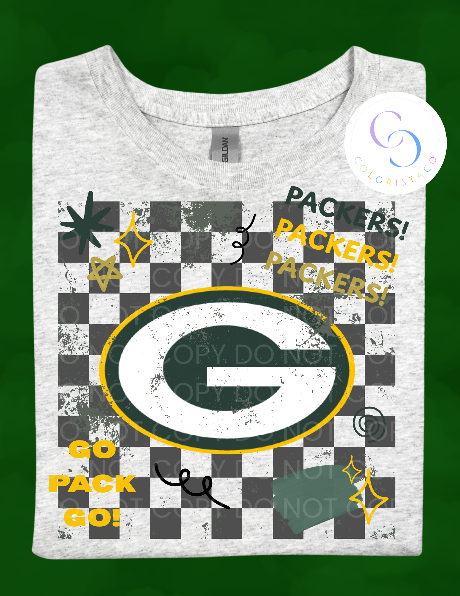 Checkered Packers Logo