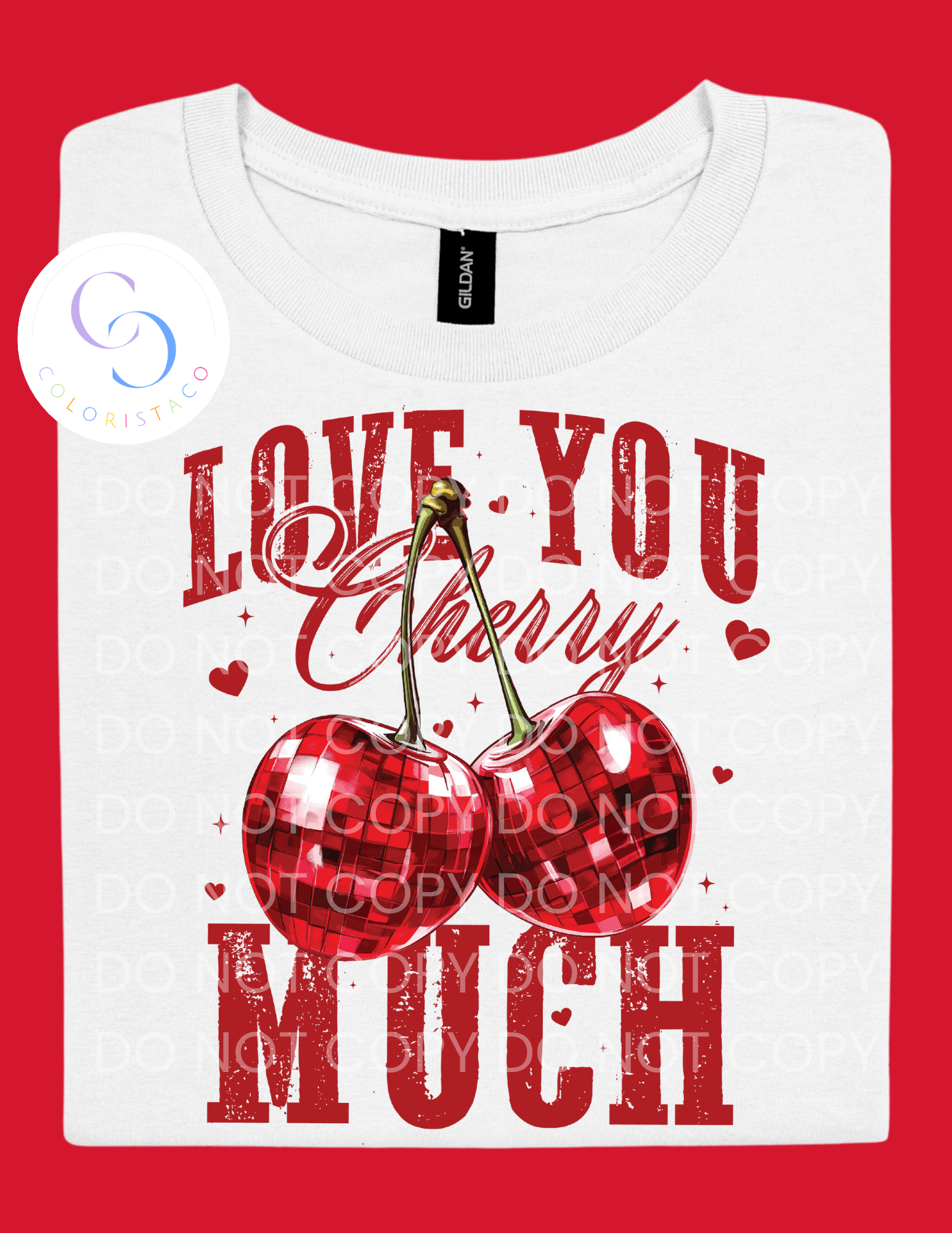 Love You Cherry Much Design