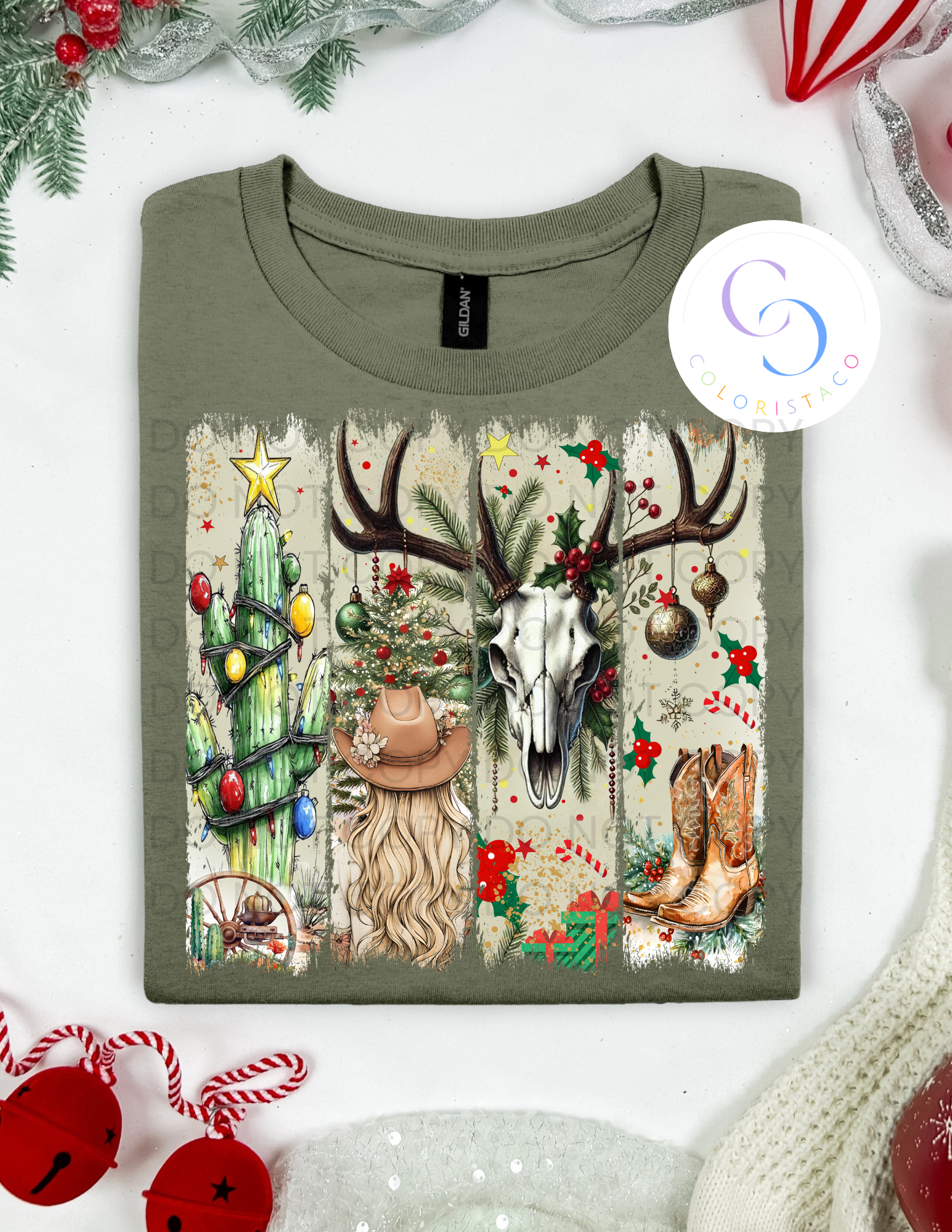 Wild West Christmas Design