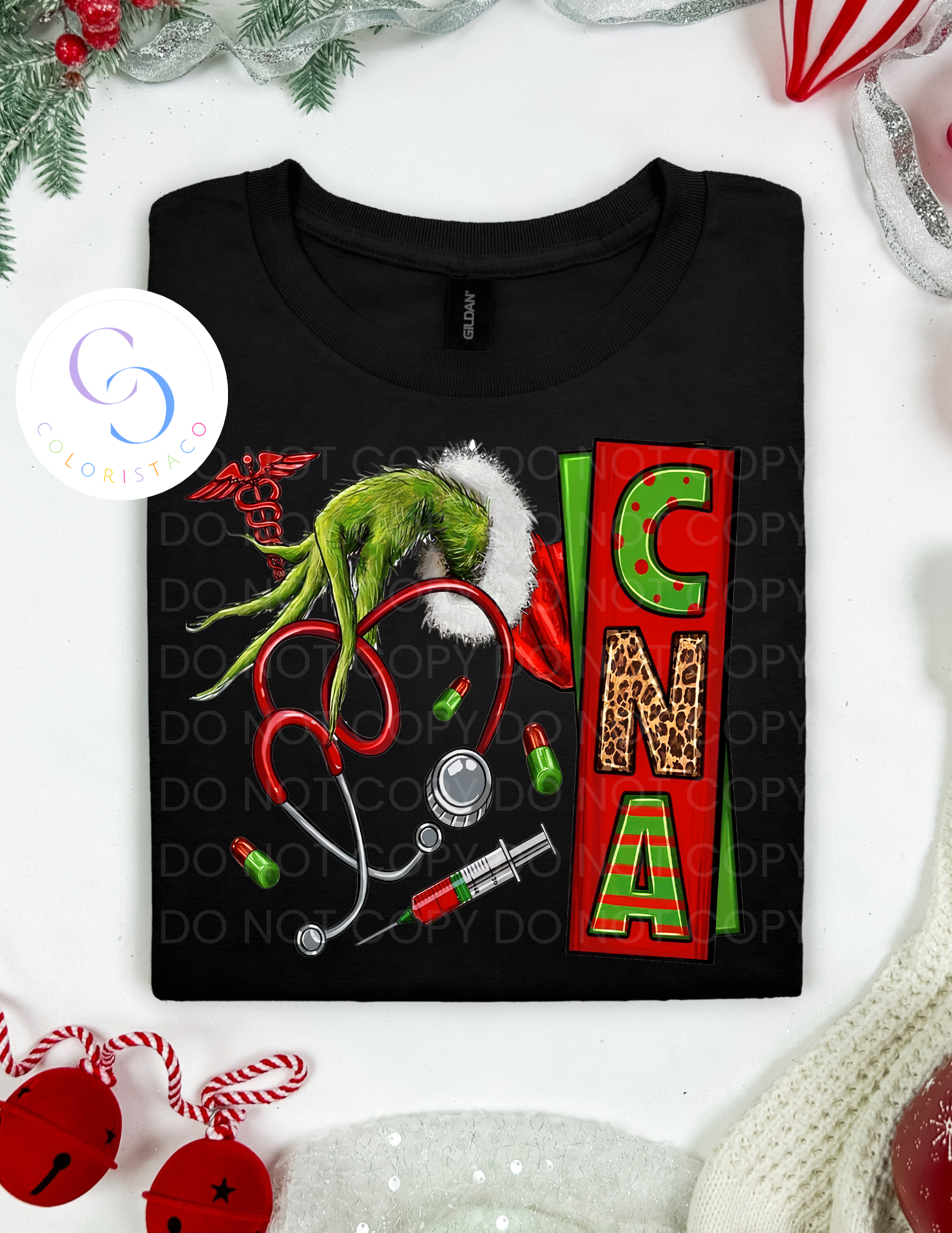 Festive Hand CNA Design