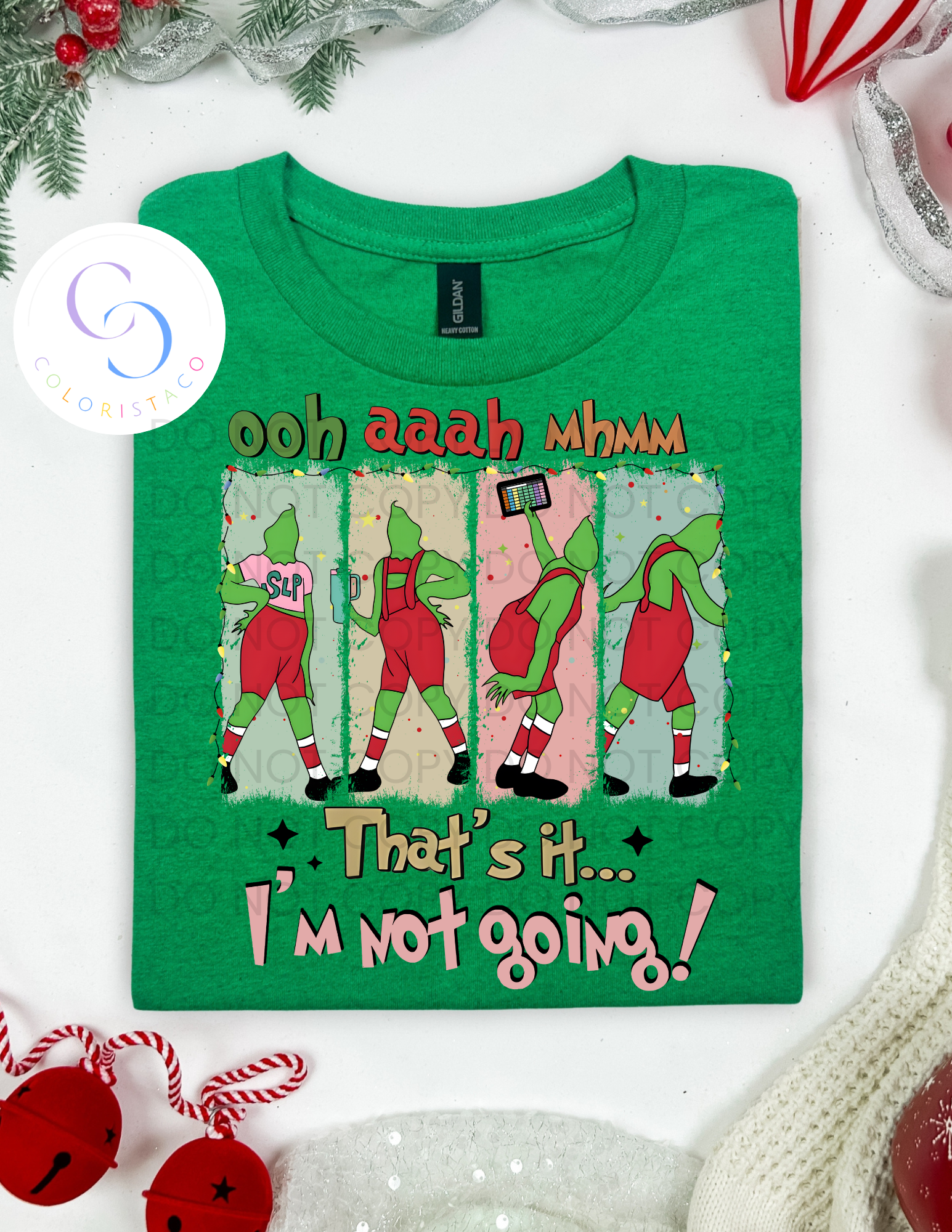 Ooh Aah Grinch Design